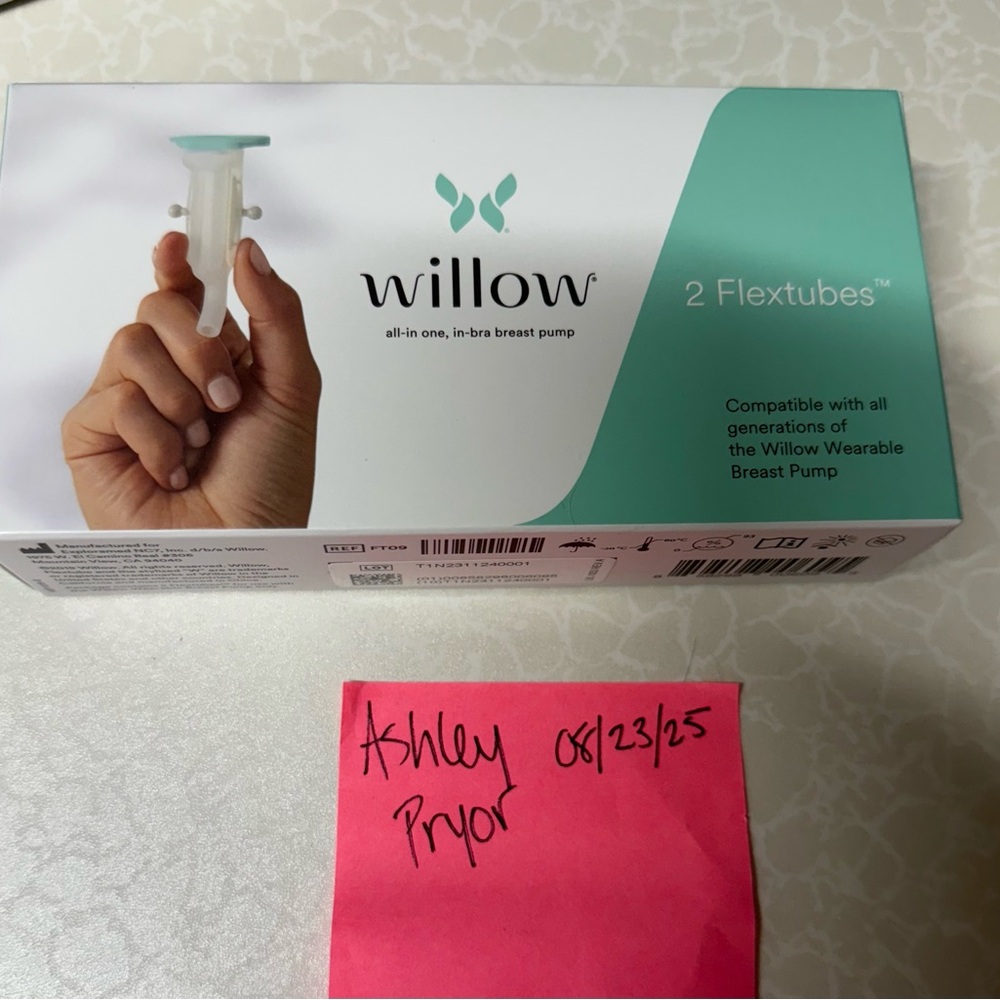Willow Flextubes with Teal and White Design